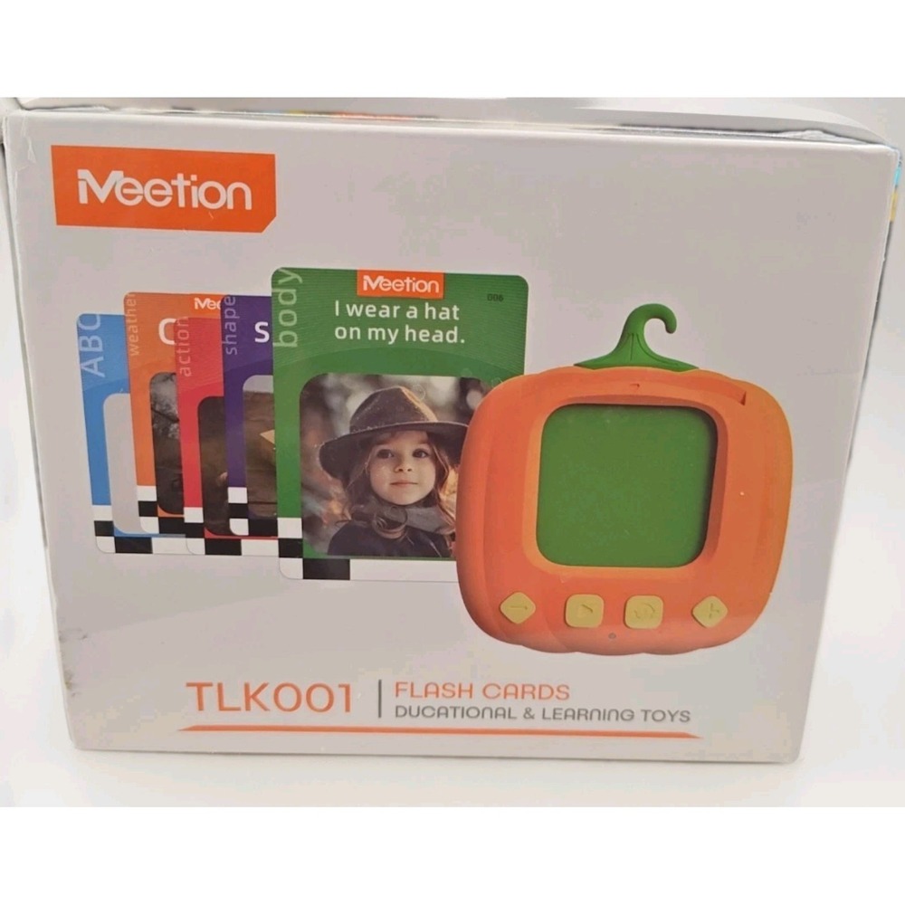 Meetion Spelling & Talking Flash Cards for Age3-7 TLK001 Educational Electronics